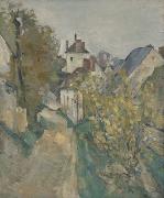 Paul Cezanne La maison du Docteur Gachet a Auvers-sur-Oise painting